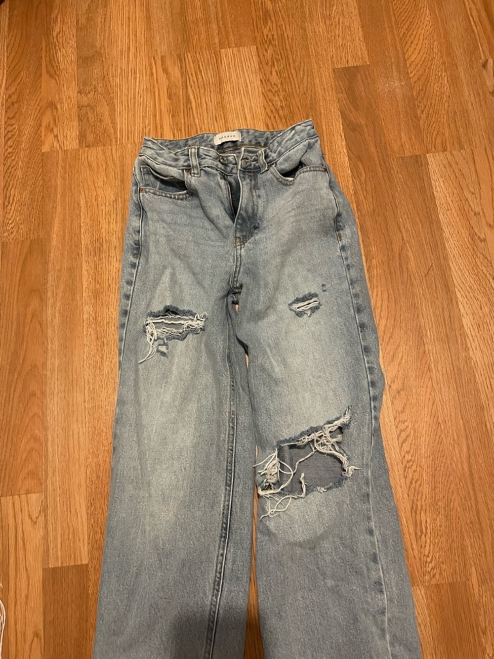 PacSun Light Blue Distressed Boyfriend Jeans